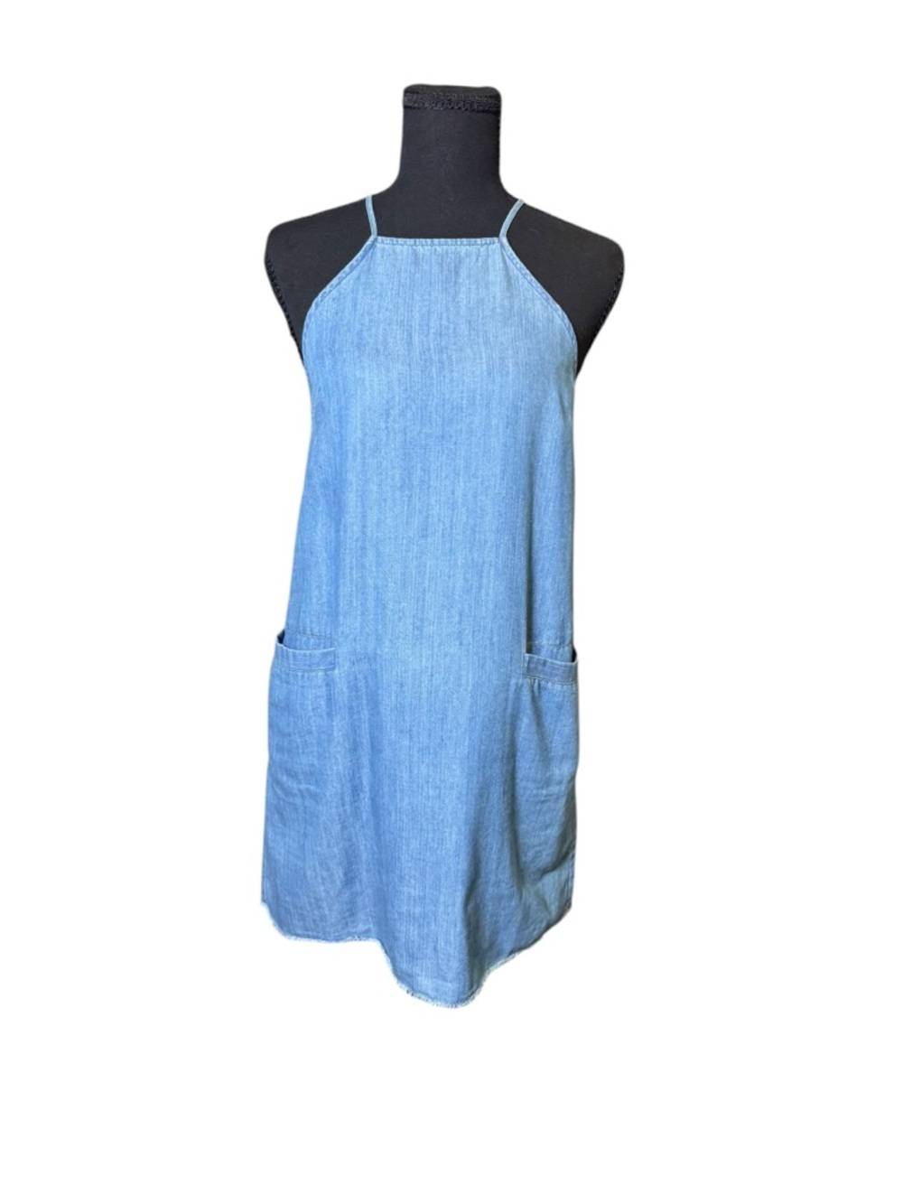 BDG for Urban Outfitters  Denim Chambray Halter Dress